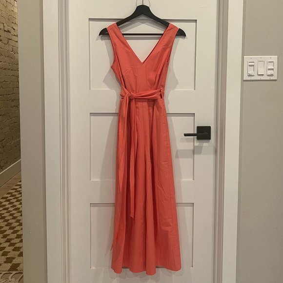 J. Crew Pants - J. Crew Jumpsuit CORAL - Wrap-tie - Size 00
